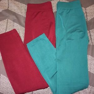 3/$10 ✨ Bundle of colorful leggings :)